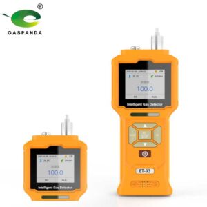 ET93 portable gas detector-screen display